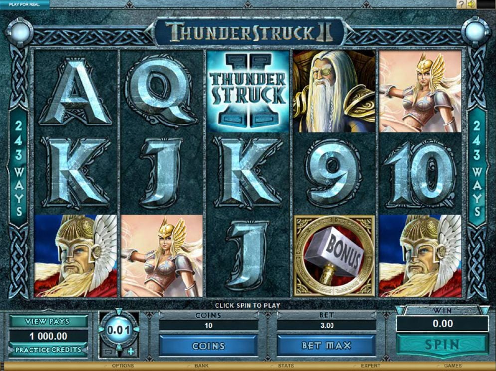 thimderstruck microgaming